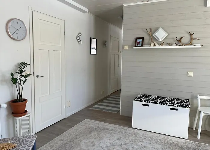 شقة Ahonlaita Paritalo Kaksio Saunalla 60m2 كوسامْوُ